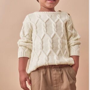 Next Cozy Cream Cable Knit Sweater